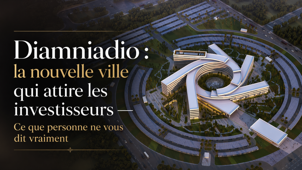 Diamniadio : la nouvelle ville qui attire les investisseurs — Ce que personne ne vous dit vraiment investir à Diamniadio - vue du pôle urbain