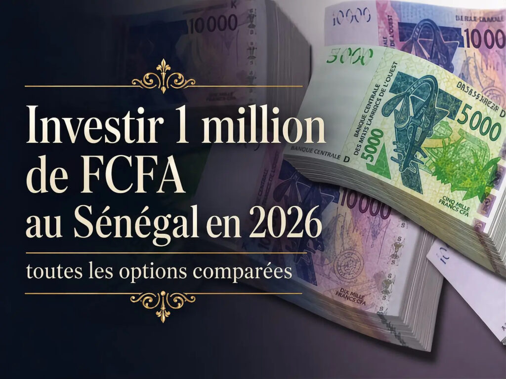 Investir 1 million FCFA au Sénégal